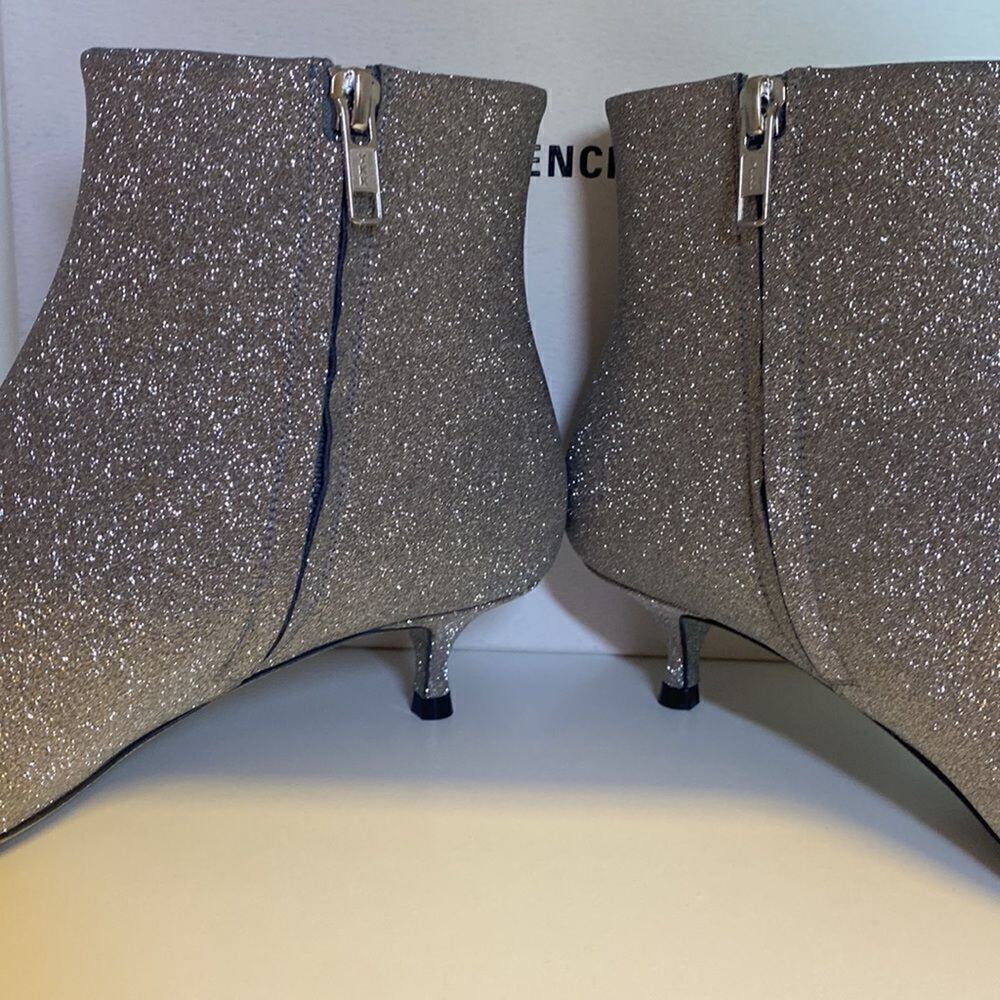 Balenciaga Leather Glitter Kitten - Picture 15 of 16